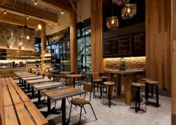 Những mẫu thiết kế quán cafe sang trọng tinh tế